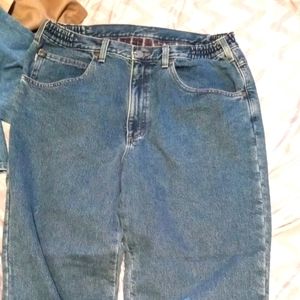 L.L. Bean jeans with some kind of thick lining on the inside